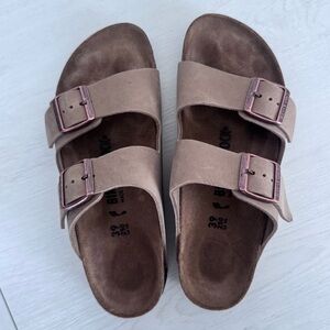 Birkenstock Arizona Oiled Leather Tobacco Brown Size EU 39